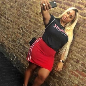 Fashion Nova Snap Skirt